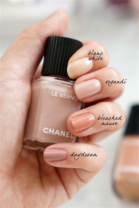 blanc white chanel nail polish|Chanel nails color chart.